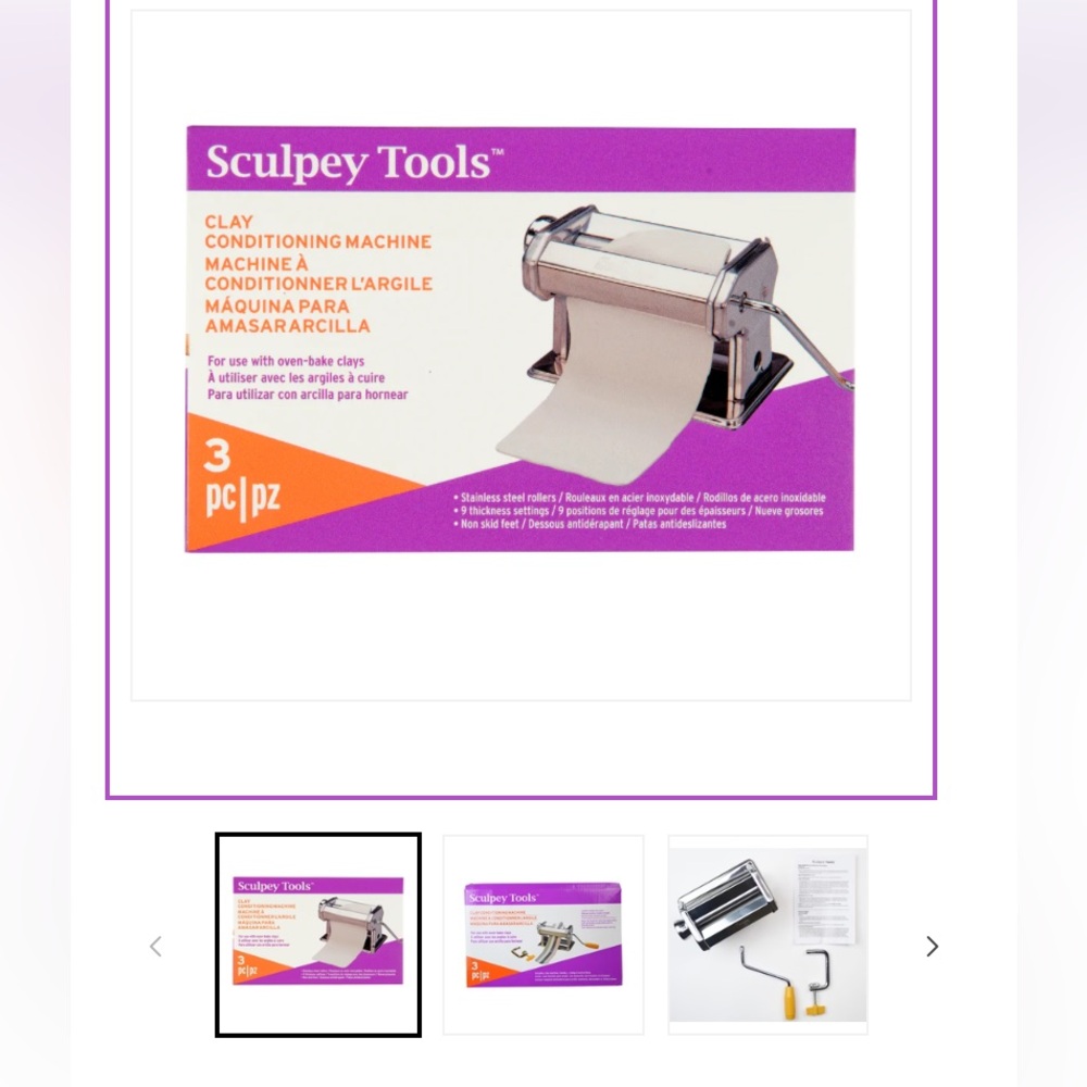 Clay Conditioning Machine - Silver